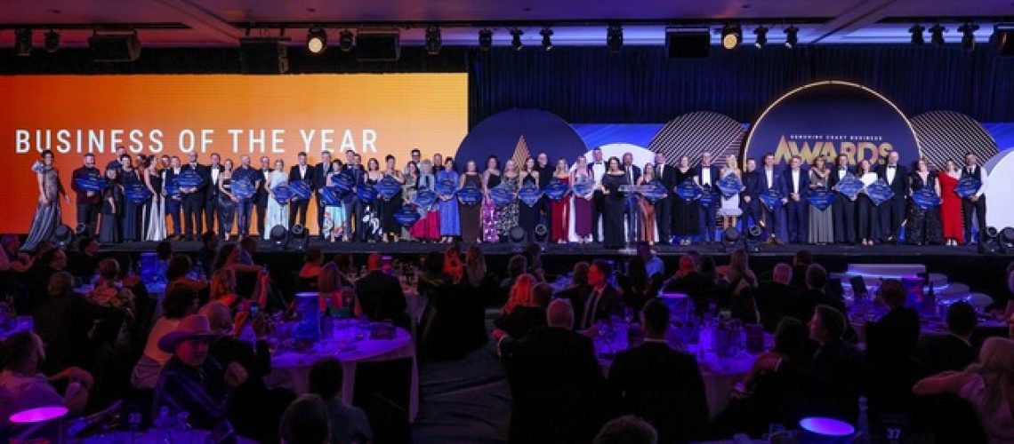 2025 Winners On Stage At The Gala Event
